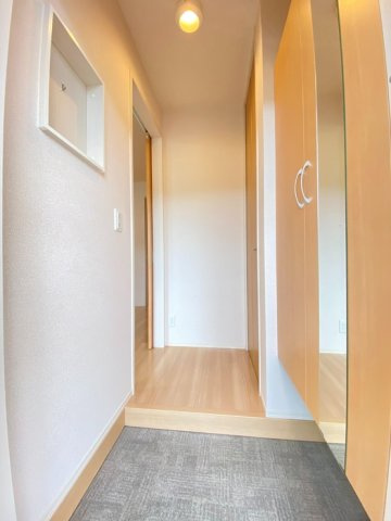 ルミエール　　B棟の玄関
