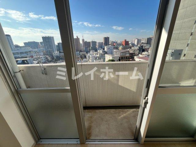 NJプレイスのバルコニー