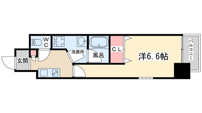 【間取り】 | プレジオ東天満