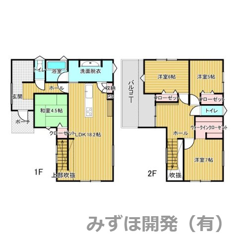 山形市大字片谷地字東裏399番129の間取り