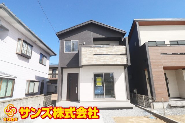 郡山市昭和2丁目　　　１号棟　　　小原田小学校、小原田中学区の外観|南側から見た外観♪