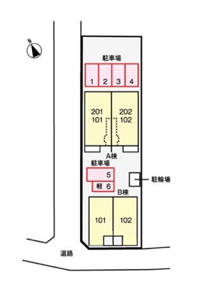 【区画図】 | ヴィラ　深大寺　Ａ棟