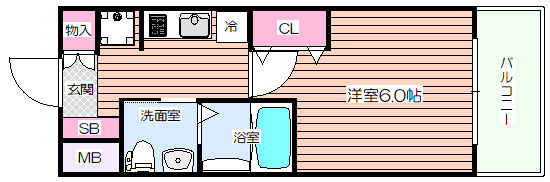 【間取り】 | エステムコート新大阪Ⅷレヴォリス