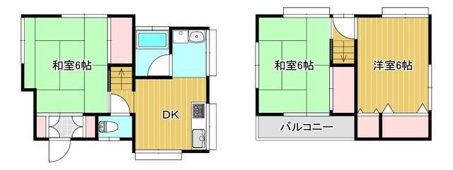 【間取り】 | 藤久保貸家