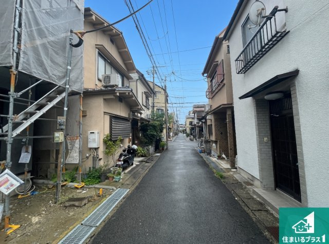★宇治市小倉町山際　新築一戸建ての前面道路含む現地写真|現在建築中！落ち着いた街並みで新生活を始めることが出来そう！周辺の物件も併せてご紹介させて頂きます！
