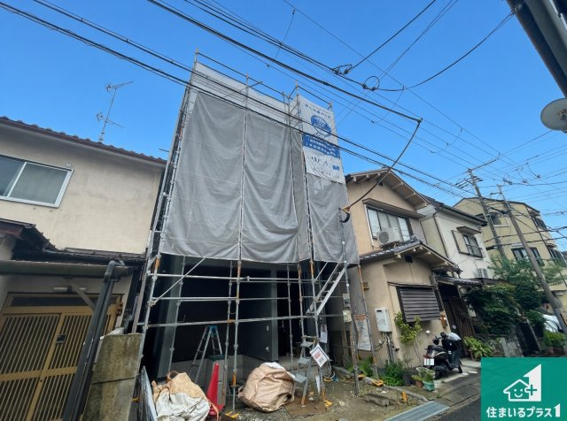 ★宇治市小倉町山際　新築一戸建ての外観|現在建築中！落ち着いた街並みで新生活を始めることが出来そう！周辺の物件も併せてご紹介させて頂きます！
