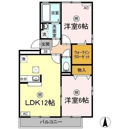 プランタンうららの間取り