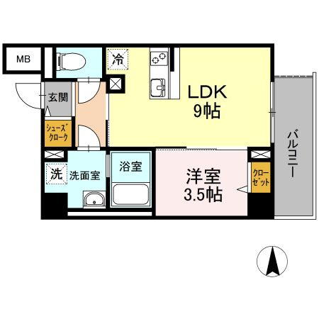 Ｗｅｓｔ　Ｏｎｅの間取り