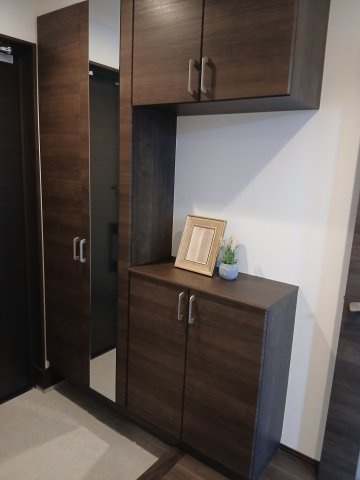 柳川市中町の中古一戸建の玄関