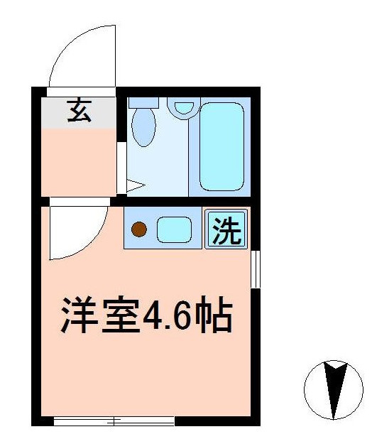 エテルノ北千住の間取り