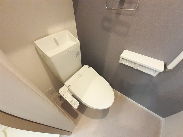 筑紫野市武蔵３丁目のアパートのトイレ|清潔感のあるトイレです