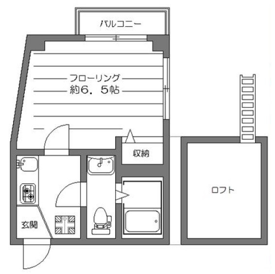 メゾンフラワー新中野Ⅱの間取り|LINEからもお気軽にお問い合わせください♪　ID:＠jcg1110z