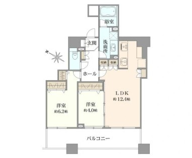 【間取り】 | パークスクエア文京音羽