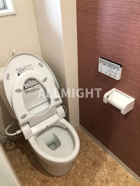 川崎市多摩区登戸の賃貸マンションのトイレ