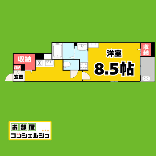 ココ・松葉の間取り