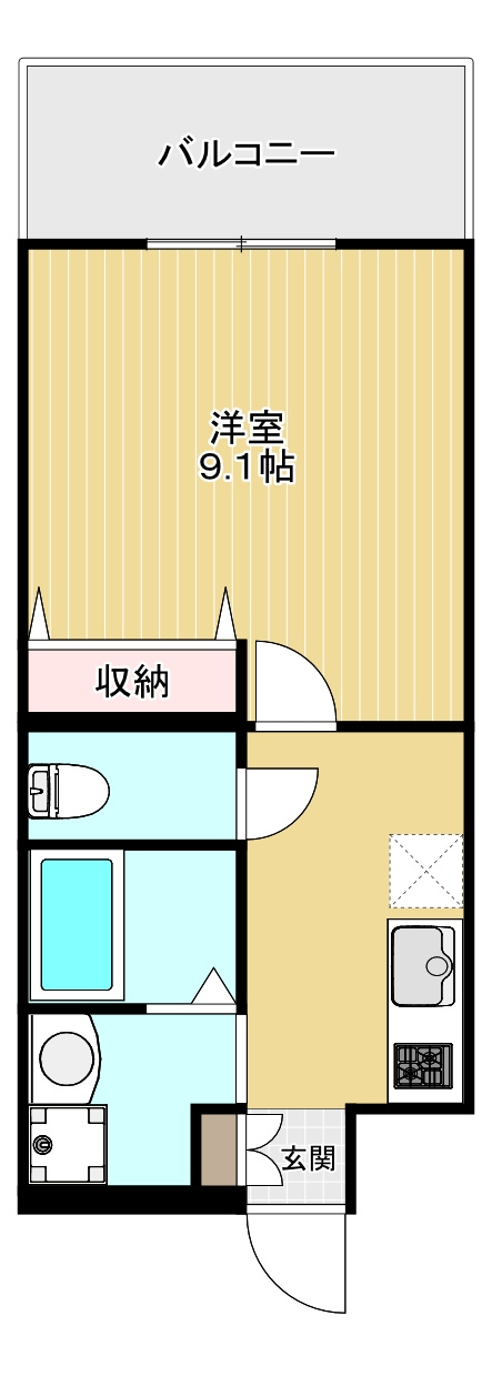 サンコウハイムの間取り