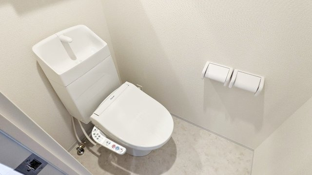 ルミナスコートⅢのトイレ|落ち着いたトイレです
