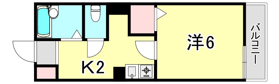 イーストハイツ甲南の間取り