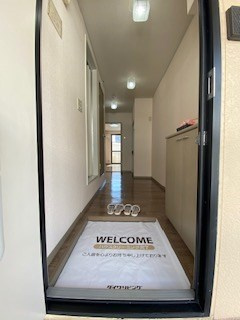 イーストハイツ甲南の玄関