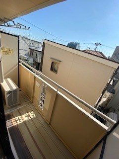 イーストハイツ甲南のバルコニー
