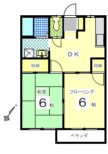 【間取り】 | ウィステリアハイムⅡ