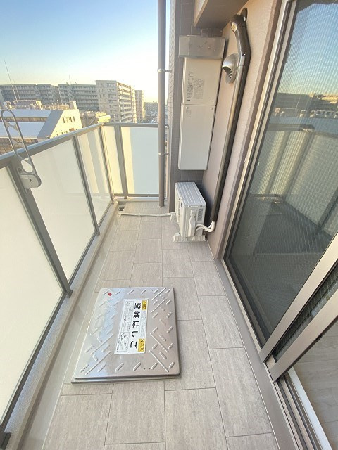 Bris西宮のバルコニー