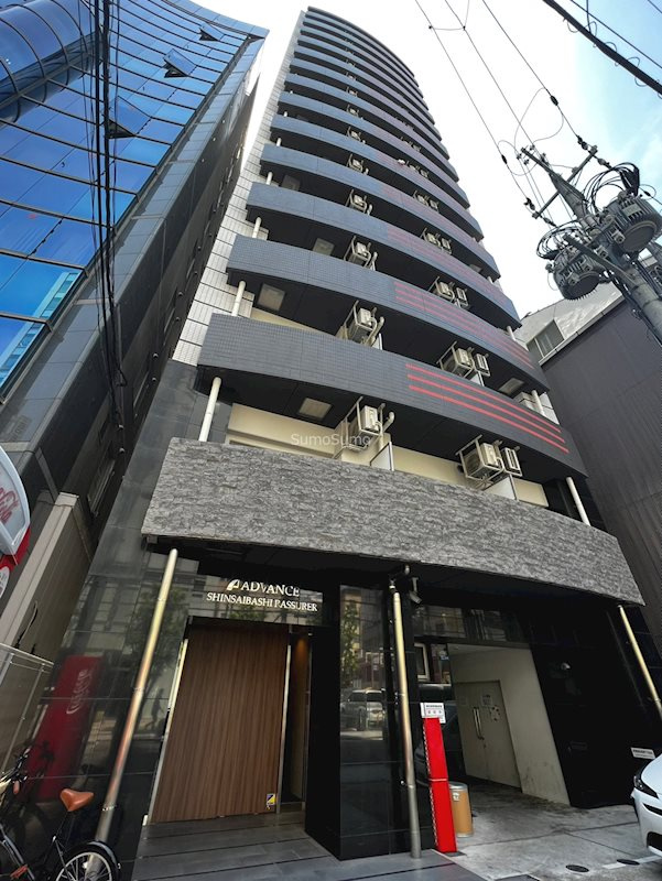 アドバンス心斎橋ラシュレの外観