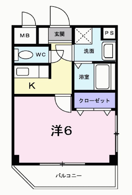 エテルノ甲東園の間取り
