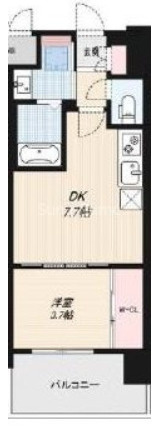 Dimora難波の間取り
