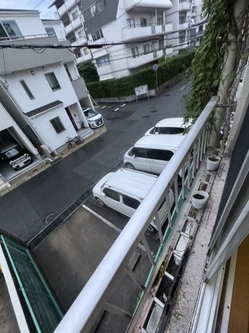 峰住吉ハイツのバルコニー