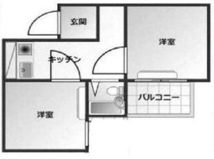 アメニティ東神戸の間取り