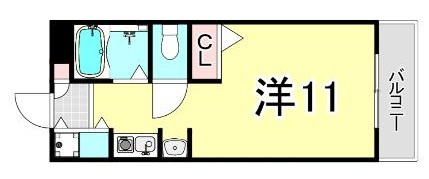 ジョイフル東灘Ⅱの間取り