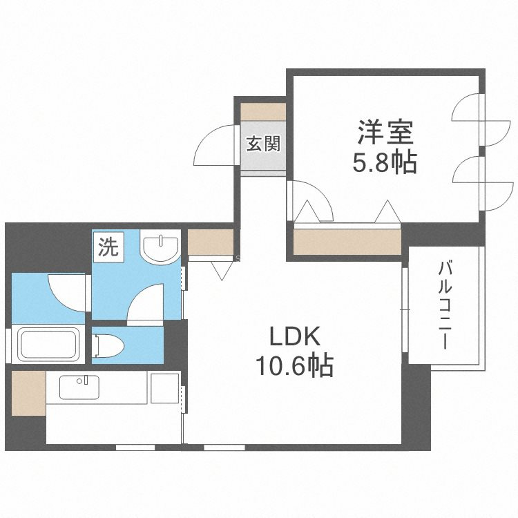 アライアンス船場の間取り