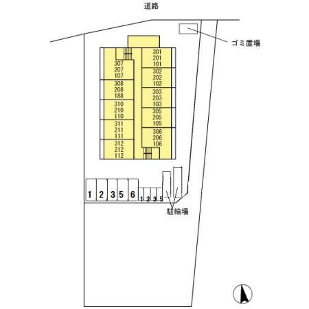 花水木の区画図
