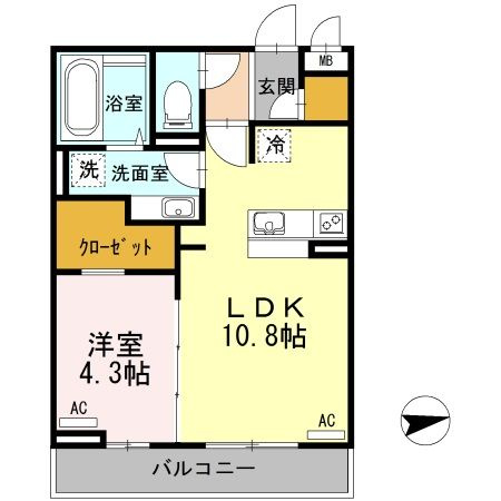 花水木の間取り