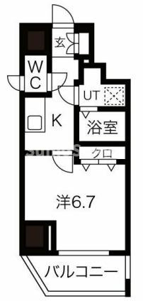 アクアプレイス江戸堀の間取り