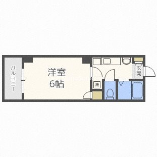 NANIWA一番館の間取り