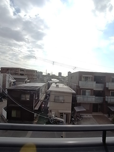 岡田山ハイツ　A棟の展望