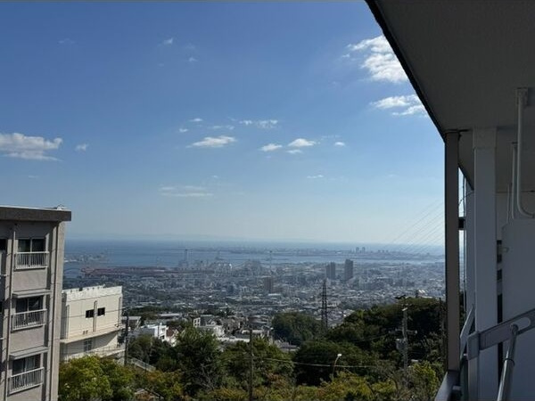 渦森団地20号棟の展望
