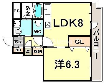 ルミエールオクティアの間取り