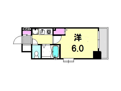 エステムコート神戸西の間取り