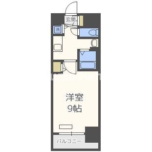ララプレイスOSAKA WEST PRIMEの間取り