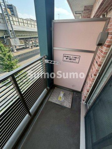 ララプレイスOSAKA WEST PRIMEのバルコニー