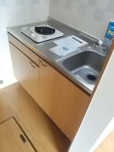 柏市富里２丁目の賃貸マンションのキッチン