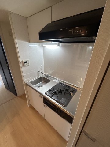 QCフラット北堀江のキッチン