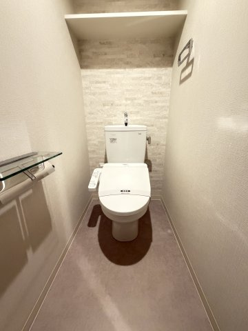 神戸海岸通　萬利Residenceのトイレ