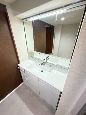 神戸海岸通　萬利Residenceの洗面所