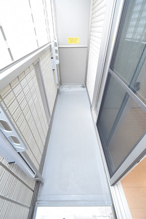 ボヌール本山中町のバルコニー