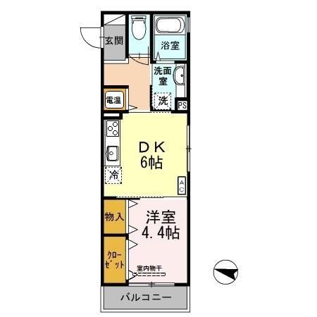 ボヌール本山中町の間取り