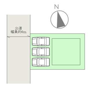 【区画図】 | 【駐車場3台分有り】あすみが丘9丁目　中古戸建